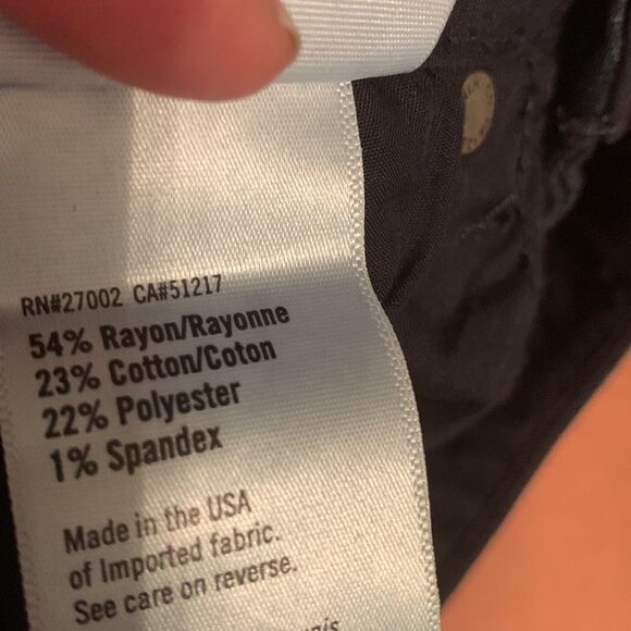 Paige Horton ultra Noble high rise skinny rayon blend tall woman’s jeans - Picture 8 of 13